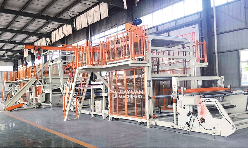 polymer wasserdichte materialproduktionslinie