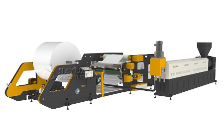 heißschmelzklebstoff-filmbeschichtungsmaschine