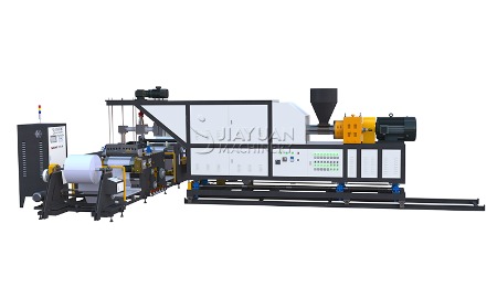produktionslinie für schmelzklebstoff-gießfolien